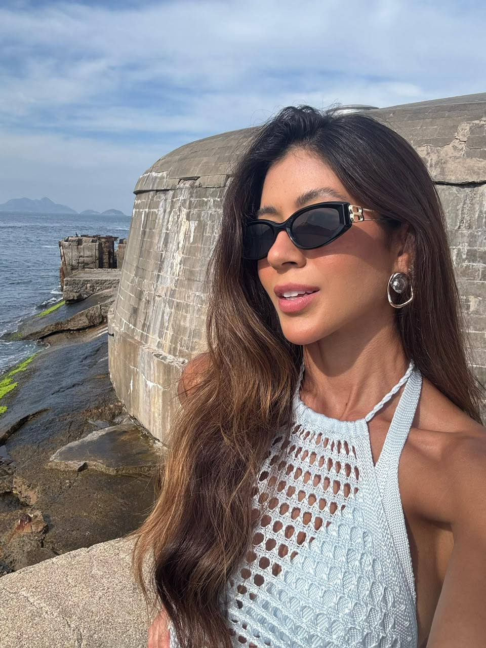 Óculos de Sol Carlota Preto