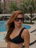 Óculos de Sol Ana 1.0 Tartaruga c/ Azul