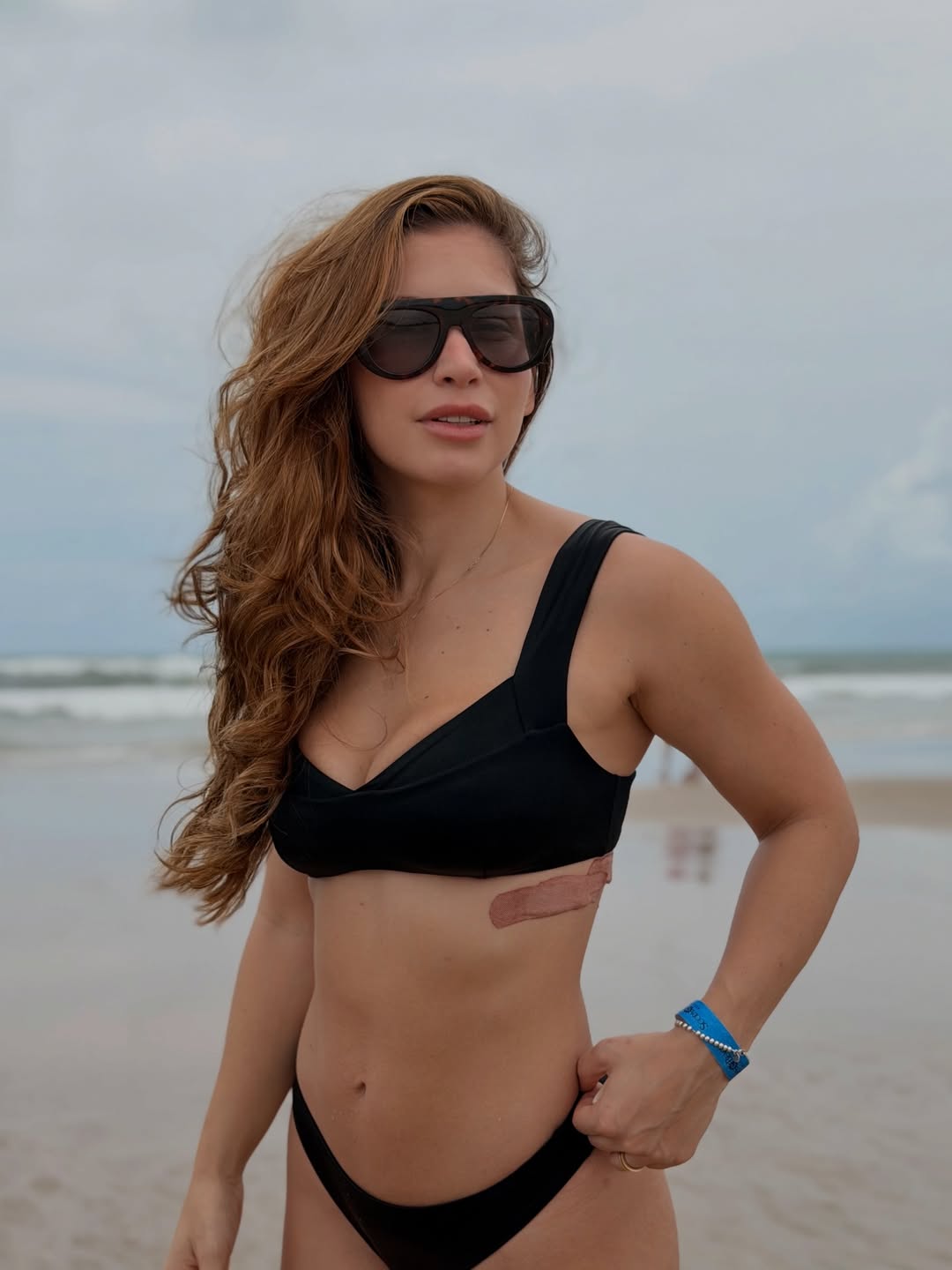 Óculos de Sol Ana 1.0 Tartaruga c/ Azul